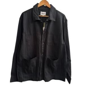 Goodfellow & Co Black Chore Jacket Men’s Large NWT Utility Streetwear